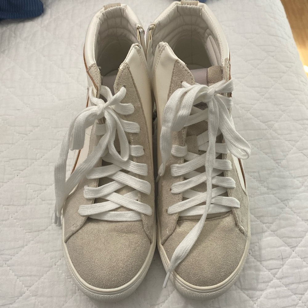 High top sneakers